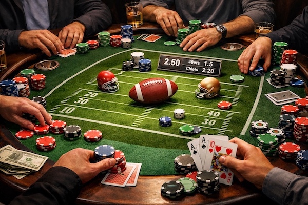 Warum Pokerspieler Sportwetten lieben