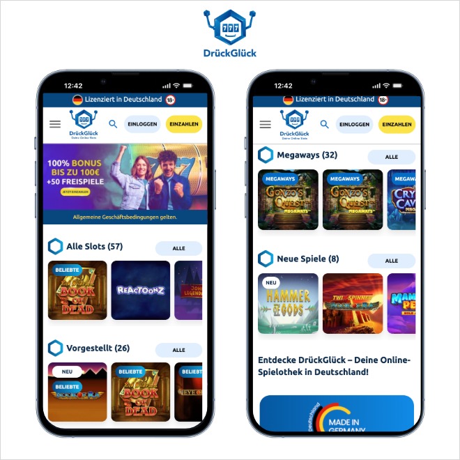 DrückGlück Casinos mit 5 Euro Einzahlung DrückGlück Casinos mit 5 Euro Einzahlung