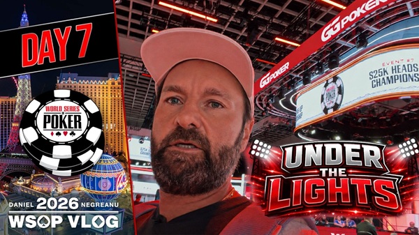 Daniel Negreanu Vlog – Tag 7: UNDER the LIGHTS in the $25K Heads-Up Championship