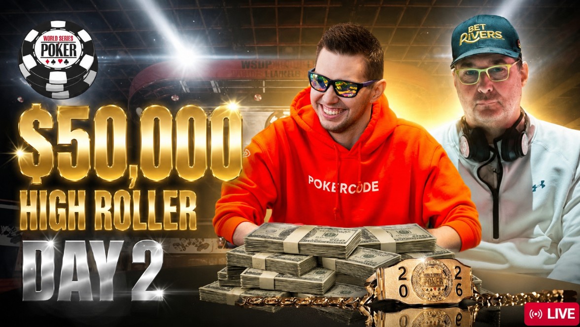 STREAM: Tag 2 vom $50k High Roller (JETZT LIVE)