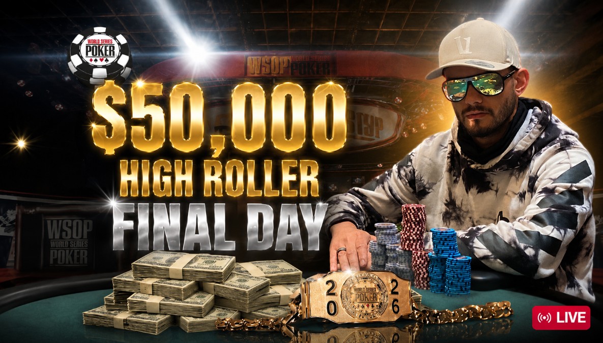 STREAM: Das Finale vom $50k High Roller (ab 3.00 Uhr live auf YouTube)