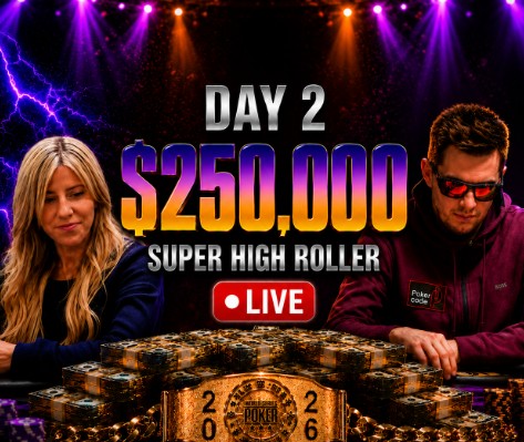 LIVESTREAM: Das $250k Super High Roller (Tag 2 – ab 3.00 Uhr live im Stream!)