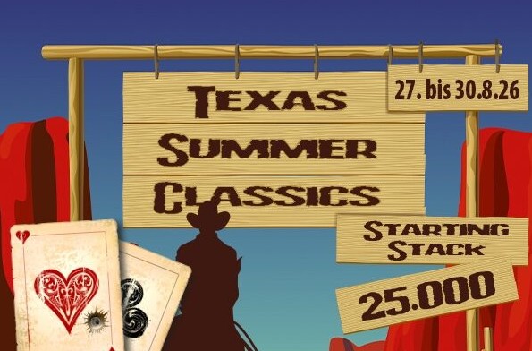 Spielbank Wiesbaden: Texas Summer Classics mit €1.000 Buy-in angekündigt