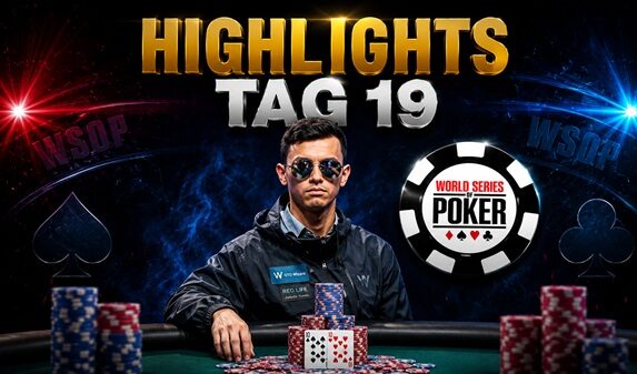 WSOP Tag 19: Dennis Weiss und Sebastian Pauli oben auf im Razz, Samuel Mullur Chipleader im $250k SHR!