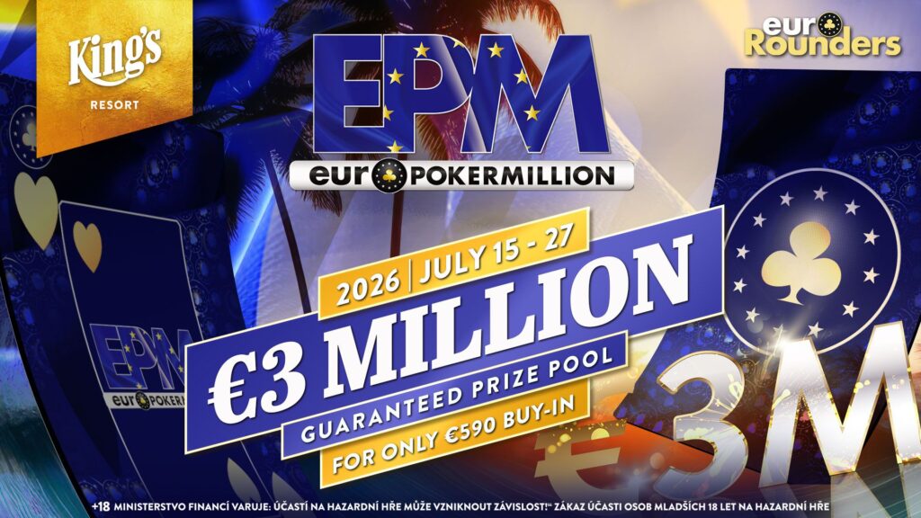 King’s: Fiftystack Opener eröffnet die Euro Poker Million