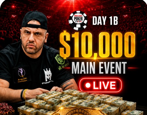 WSOP LIVESTREAM: Tag 1B vom $10.000 NLH Main Event (#82) – ab 2.30 Uhr auf YouTube!