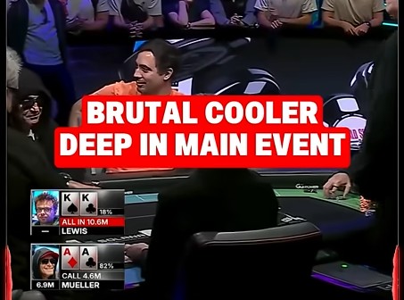 Drama pur beim WSOP Main Event: Die verrücktesten Hände auf dem Weg zum Final Table!