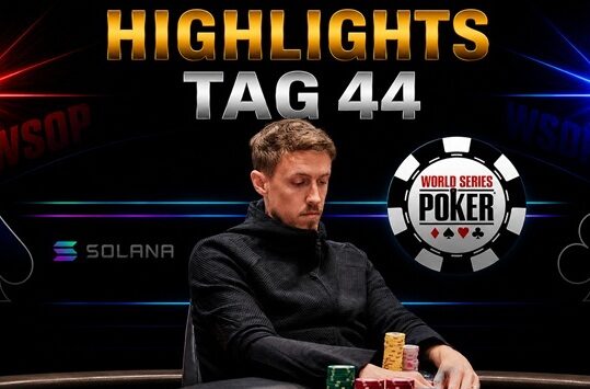 WSOP Tag 44: Zwei DACH-Spieler in den Top 10 beim Main Event & Max Kruse stark im Mystery