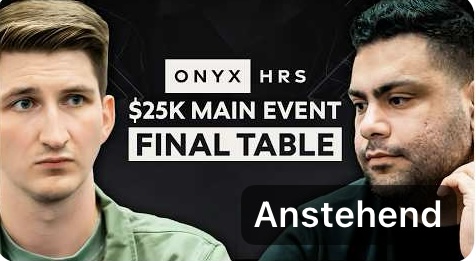 ONYX-LIVESTREAM: Final Table vom $25.500 Main Event – Vier DACHse jagen den Millionen-Scheck! (ab 14.15 Uhr)