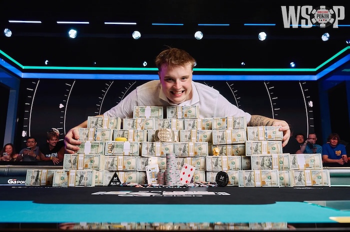 Lucas Jumalon gewinnt das WSOP Main Event 2026