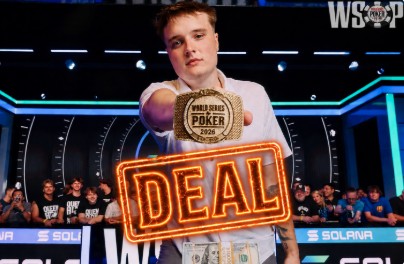 WSOP Main Event Champion: Lucas Jumalon unterschreibt seinen ersten Deal!