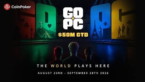 $50 Millionen Dollar! GOPC 2026 - Die größte CoinPoker-Turnierserie aller Zeiten!